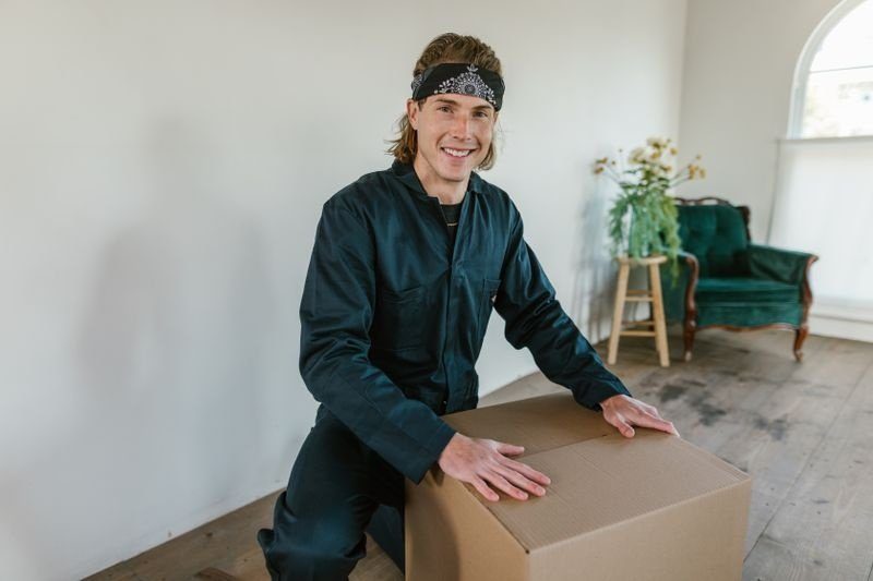 Space City Movers crew loading a moving truck in Houston